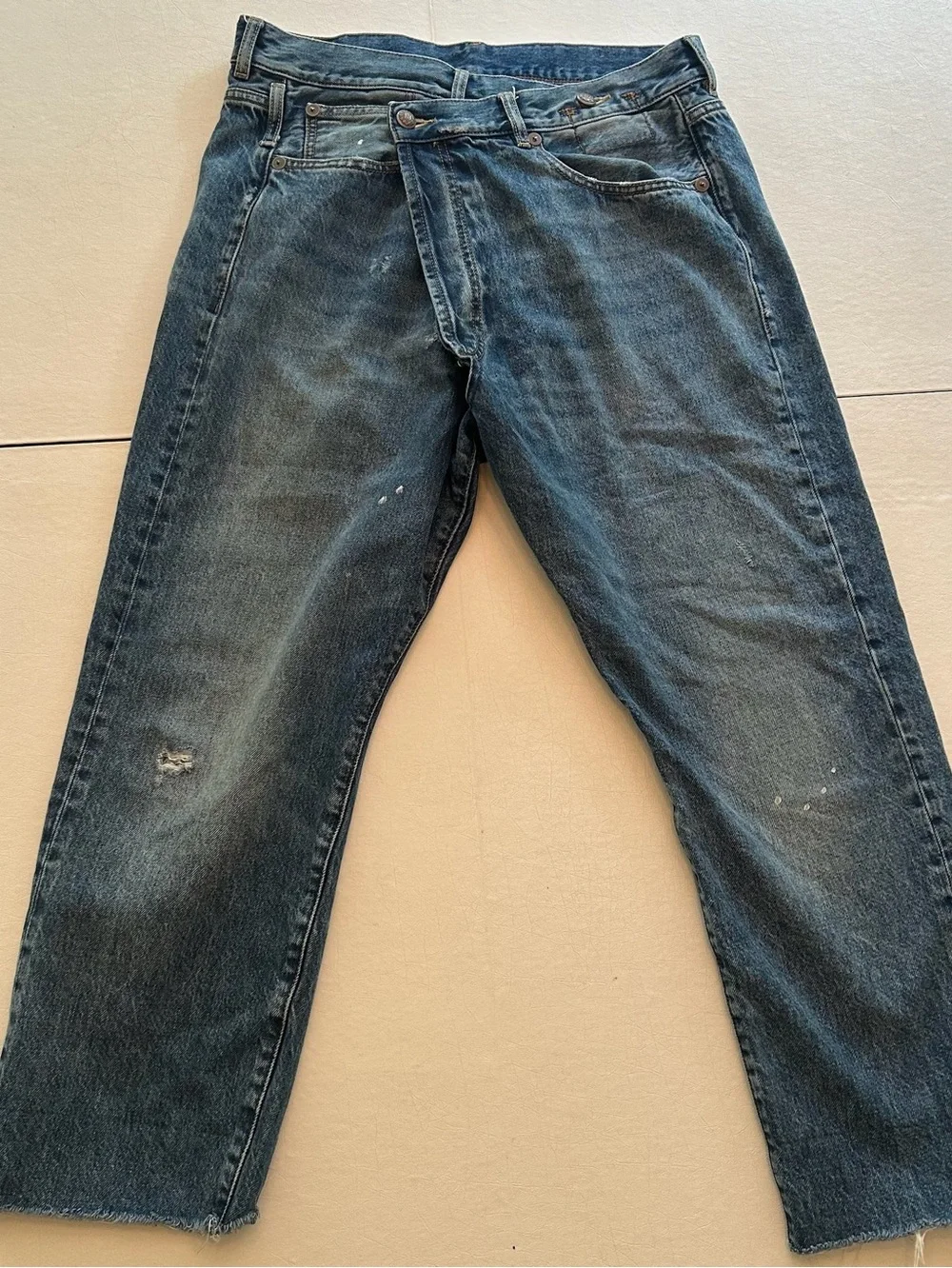 R13 Cross-Over Jeans - Jasper wash. sz 28 - Picture 3 of 9
